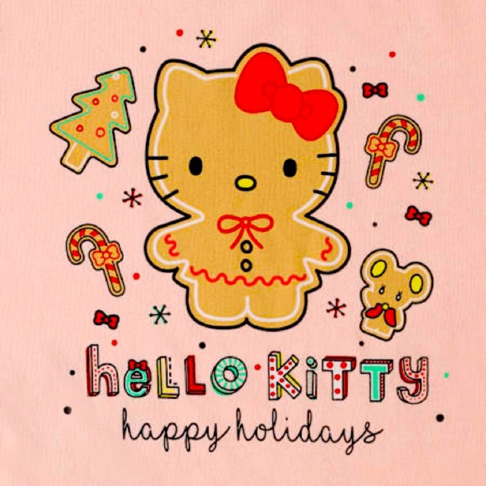 Hello Kitty Happy Holidays' Graphic Tee(NWT) size XL